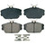 QuickStop Front Disc Brake Pad Set Ceramic | WAGZD598