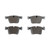 Premium NAO Ceramic OE Equivalent Front Brake Pad Set | BBBP06075N