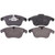 QuickStop Front Disc Brake Pad Set Semi-Metallic | WAGZX1306