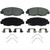 QuickStop Front Disc Brake Pad Set Ceramic | WAGZD1578