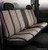 TR40 Series - Wrangler Saddleblanket Custom Fit Rear Seat Cover - Black | 947TR42-40 BLACK