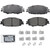 QuickStop Front Disc Brake Pad Set Ceramic | WAGZD2176