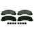 QuickStop Front Disc Brake Pad Set Ceramic | WAGZD2087