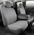 SP80 Series - Seat Protector Poly-Cotton Custom Fit Front Seat Cover - Gray | 947SP88-16 GRAY