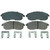 QuickStop Front Disc Brake Pad Set Ceramic | WAGZD815