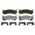 OEX Front/Rear Disc Brake Pad Set Premium Ceramic | WAGOEX785