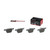 Premium NAO Ceramic OE Equivalent Rear Disc Brake Pad Set | BBBP06053N