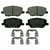 QuickStop Front Disc Brake Pad Set Ceramic | WAGZD1811