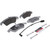 Premium NAO Ceramic OE Equivalent Front Brake Pad Set | BBBP85098N