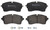 Premium Low-Met OE Equivalent Front Brake Pad Set | BBBP44028