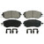 QuickStop Front Disc Brake Pad Set Ceramic | WAGZD1539