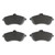 Premium NAO Ceramic OE Equivalent Front Brake Pad Set | BBBP50067N