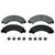 SevereDuty Front Disc Brake Pad Set | WAGSX1732