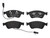 Premium Low-Met OE Equivalent Front Brake Pad Set | BBBP85102