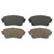 QuickStop Front Disc Brake Pad Set Ceramic | WAGZD1105