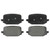 QuickStop Rear Disc Brake Pad Set Ceramic | WAGZD2232