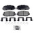 QuickStop Front Disc Brake Pad Set Ceramic | WAGZD2036A