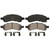 QuickStop Front Disc Brake Pad Set Ceramic | WAGZD1169