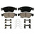 QuickStop Front Disc Brake Pad Set Ceramic | WAGZD1287