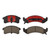 Premium NAO Ceramic OE Equivalent Front Brake Pad Set | BBBP59062N