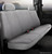 TR40 Series - Wrangler Saddleblanket Custom Fit Front Seat Cover - Solid Black | 947TRS47-7 BLACK
