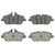 OEX Front Disc Brake Pad Set Premium Semi-Metallic | WAGOEX1308