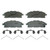 OEX Front Disc Brake Pad Set Premium Ceramic | WAGOEX1552