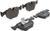 Premium Low-Met OE Equivalent Front Brake Pad Set | BBBP06021