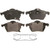 QuickStop Front Disc Brake Pad Set Semi-Metallic | WAGZX819