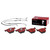 Premium NAO Ceramic OE Equivalent Rear Disc Brake Pad Set | BBBP06033N