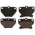 QuickStop Rear Disc Brake Pad Set Ceramic | WAGZD823