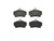 Premium Low-Met OE Equivalent Disc Brake Pad Set | BBBP65008