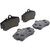 Premium Low-Met OE Equivalent Disc Brake Pad Set | BBBP65008