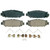 QuickStop Rear Disc Brake Pad Set Ceramic | WAGZD572