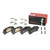 Premium Low-Met OE Equivalent Rear Disc Brake Pad Set | BBBP50132