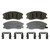 OEX Front Disc Brake Pad Set Premium Ceramic | WAGOEX1264