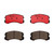 Premium NAO Ceramic OE Equivalent Front Brake Pad Set | BBBP54041N