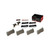 Premium NAO Ceramic OE Equivalent Front Brake Pad Set | BBBP59079N