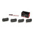 Premium NAO Ceramic OE Equivalent Rear Disc Brake Pad Set | BBBP30074N