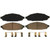 QuickStop Front Disc Brake Pad Set Ceramic | WAGZD931
