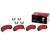 Premium NAO Ceramic OE Equivalent Front Brake Pad Set | BBBP54017N