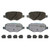 OEX Rear Disc Brake Pad Set Premium Ceramic | WAGOEX1377