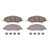 OEX Front Disc Brake Pad Set Premium Ceramic | WAGOEX1081