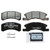 QuickStop Front Disc Brake Pad Set Ceramic | WAGZD1731
