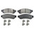 QuickStop Rear Disc Brake Pad Set Semi-Metallic | WAGZX1334