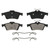 QuickStop Rear Disc Brake Pad Set Ceramic | WAGZD1095A