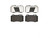 Premium Low-Met OE Equivalent Front Brake Pad Set | BBBP50041