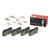 Premium Low-Met OE Equivalent Front Brake Pad Set | BBBP50041