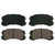 QuickStop Front Disc Brake Pad Set Ceramic | WAGZD904