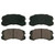 QuickStop Front Disc Brake Pad Set Ceramic | WAGZD904